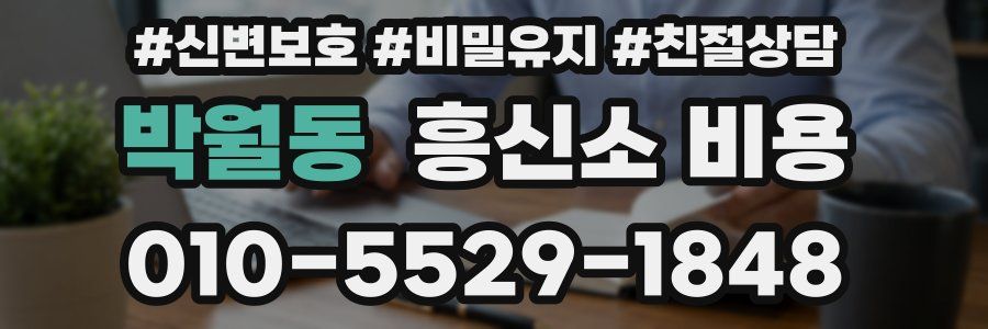 박월동 흥신소 비용