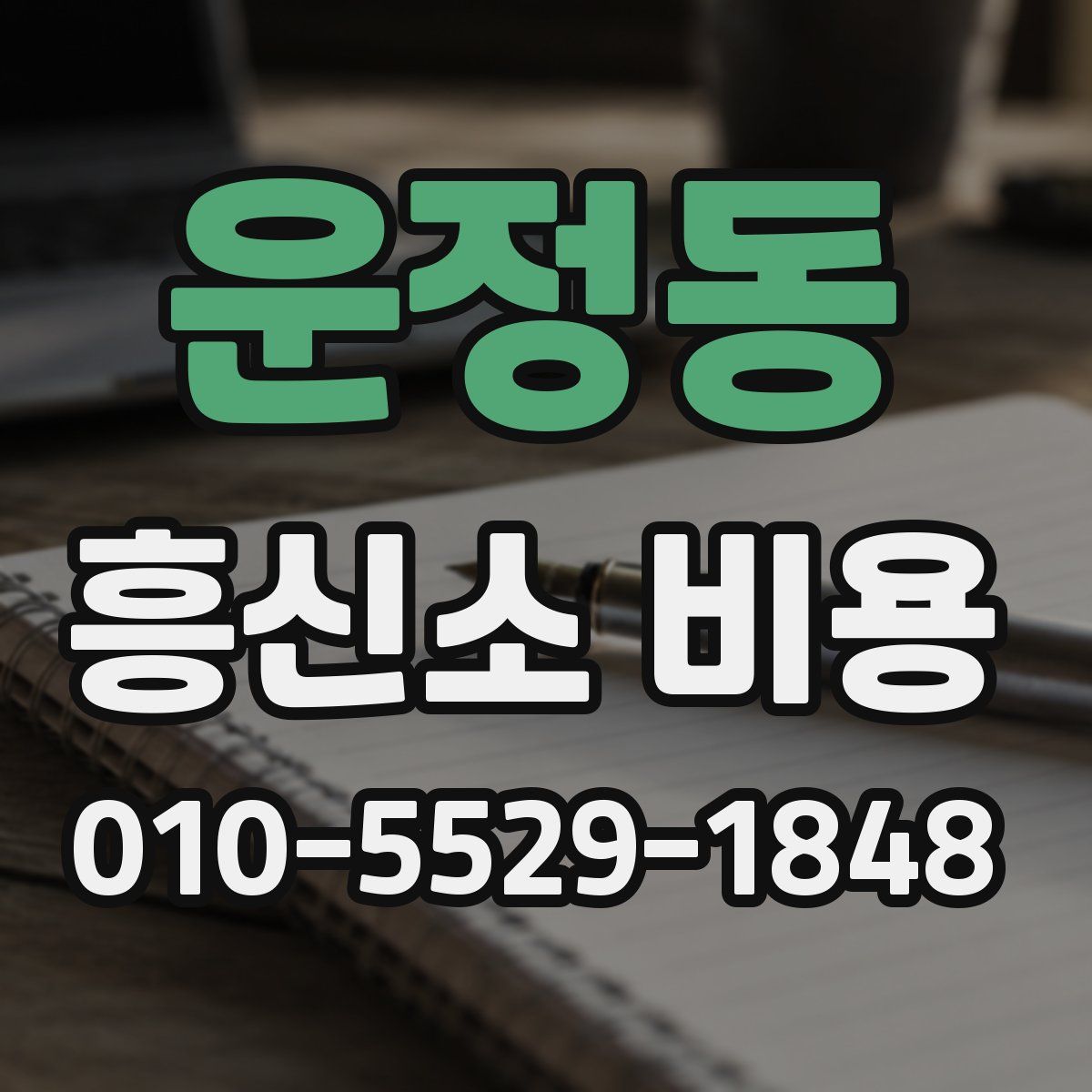 운정동 흥신소 비용