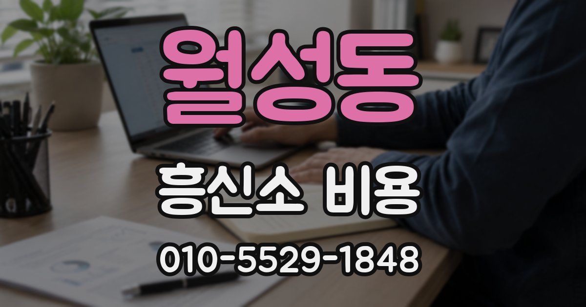 월성동 흥신소 비용