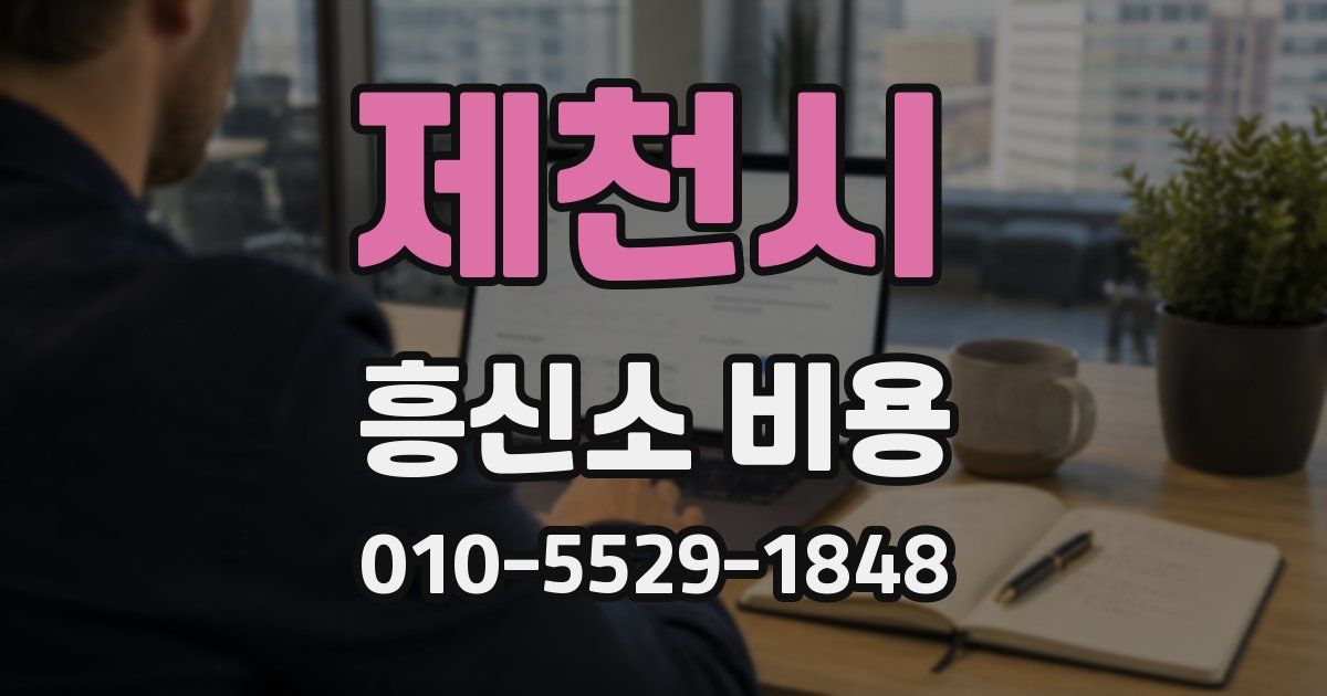 제천시 흥신소 비용