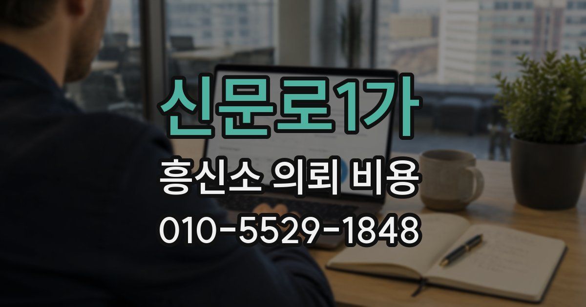 신문로1가 흥신소 의뢰 비용