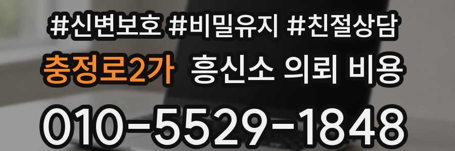 충정로2가 흥신소 의뢰 비용