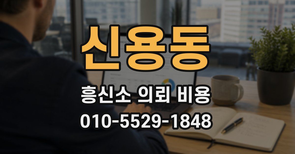 신용동 흥신소 의뢰 비용
