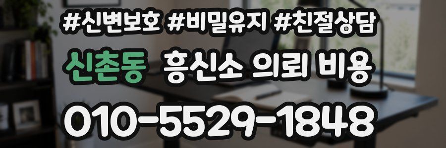 신촌동 흥신소 의뢰 비용