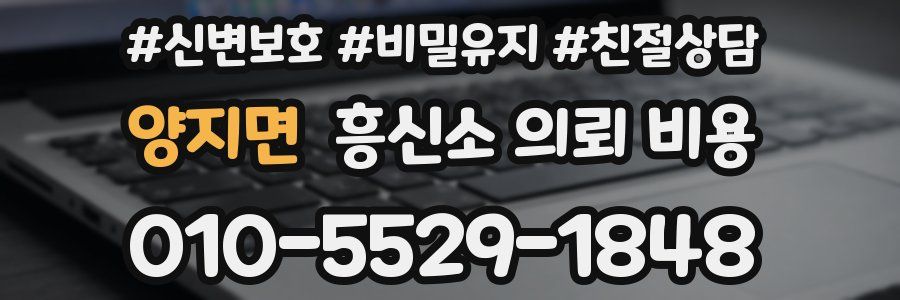 양지면 흥신소 의뢰 비용