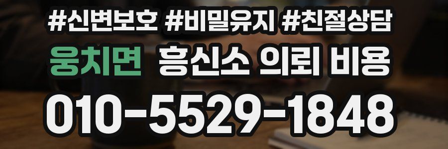 웅치면 흥신소 의뢰 비용