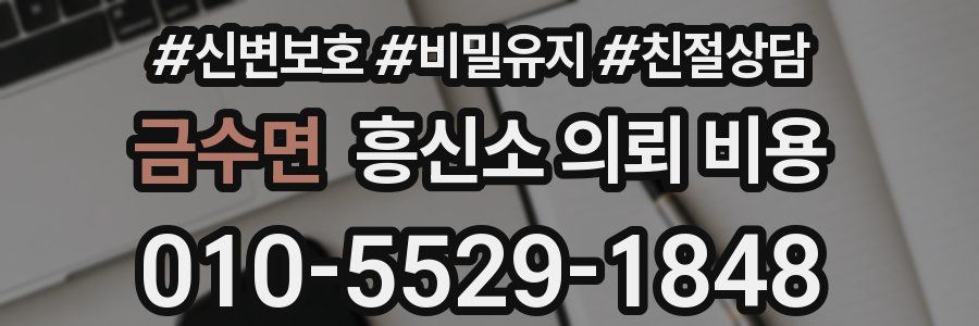 금수면 흥신소 의뢰 비용