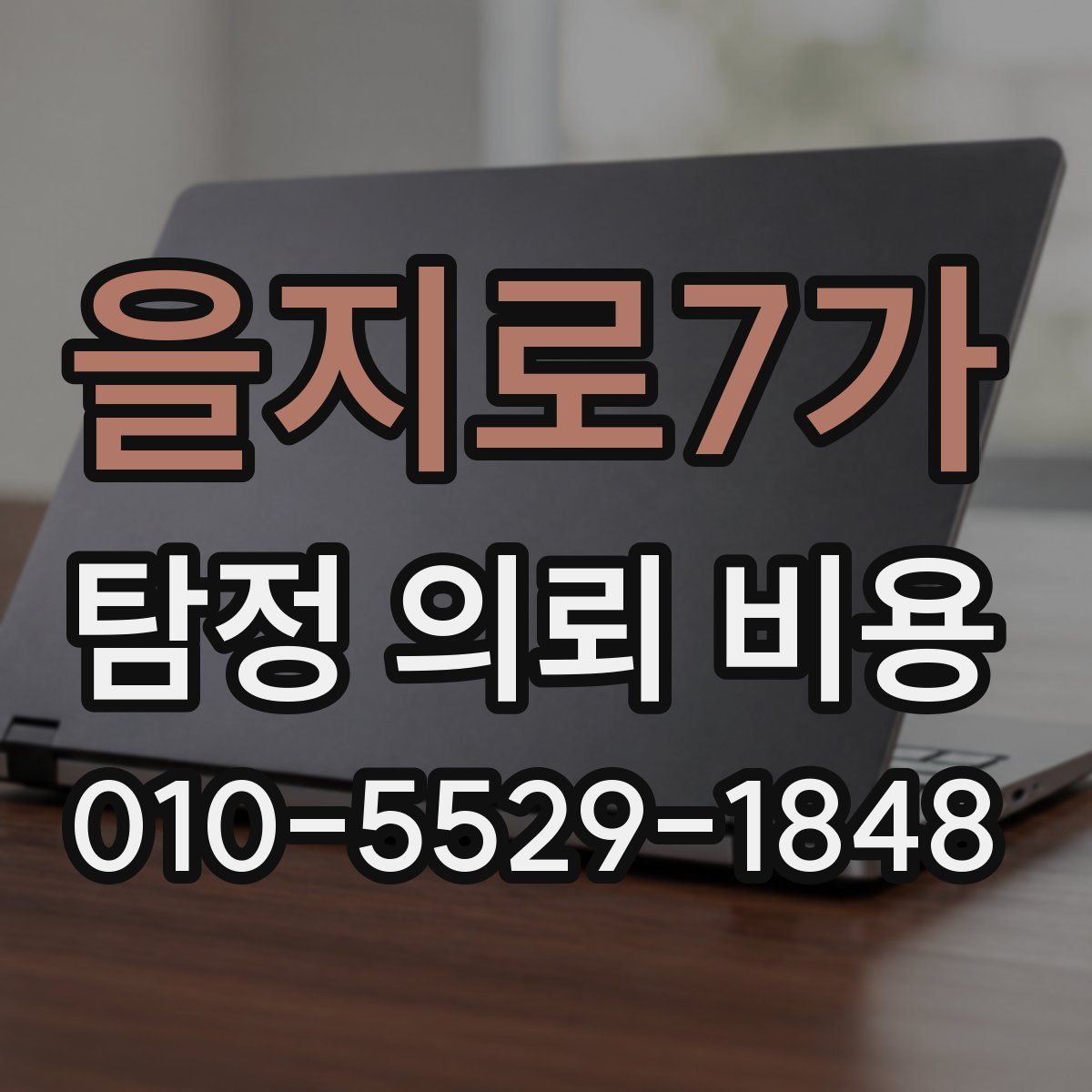 을지로7가 탐정 의뢰 비용