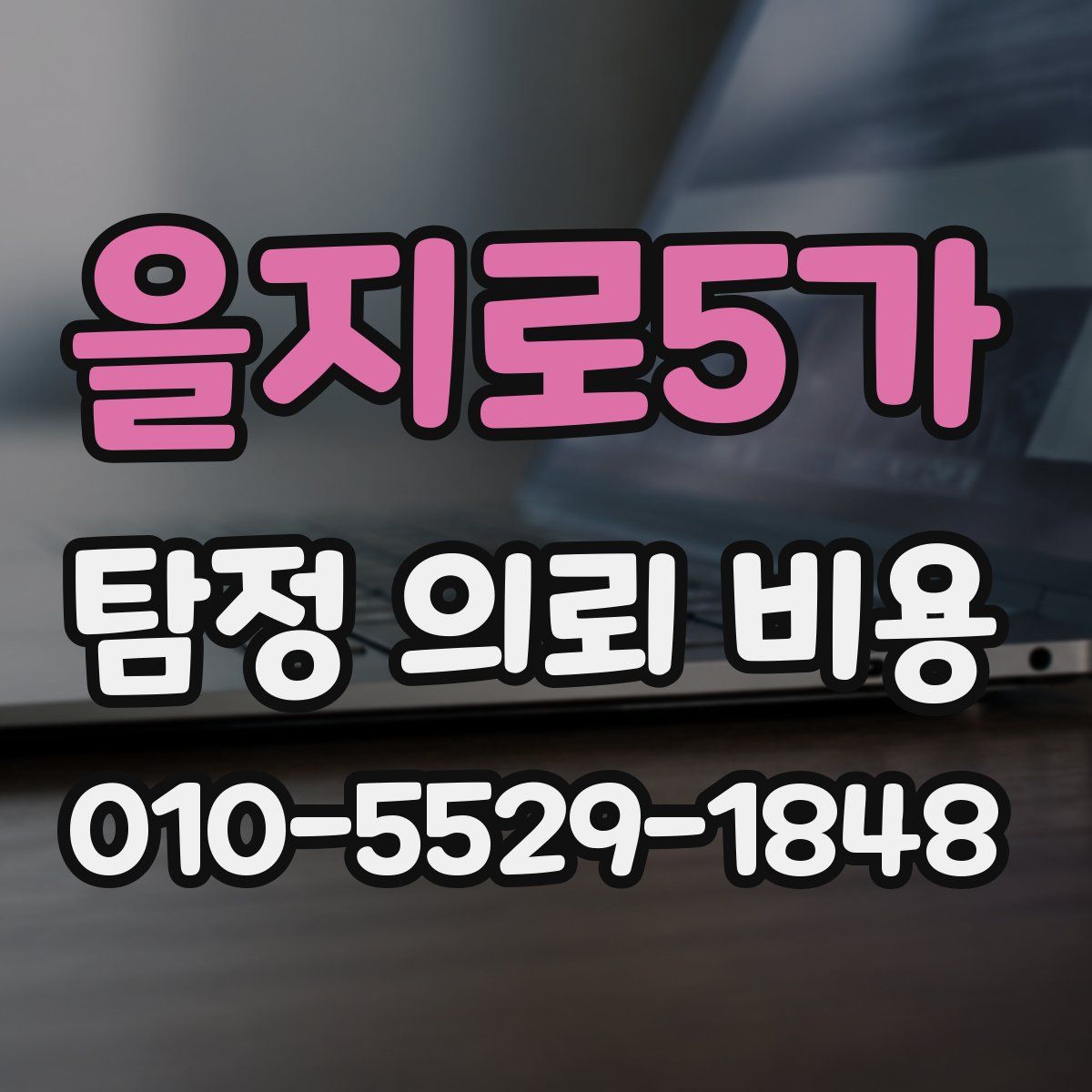 을지로5가 탐정 의뢰 비용