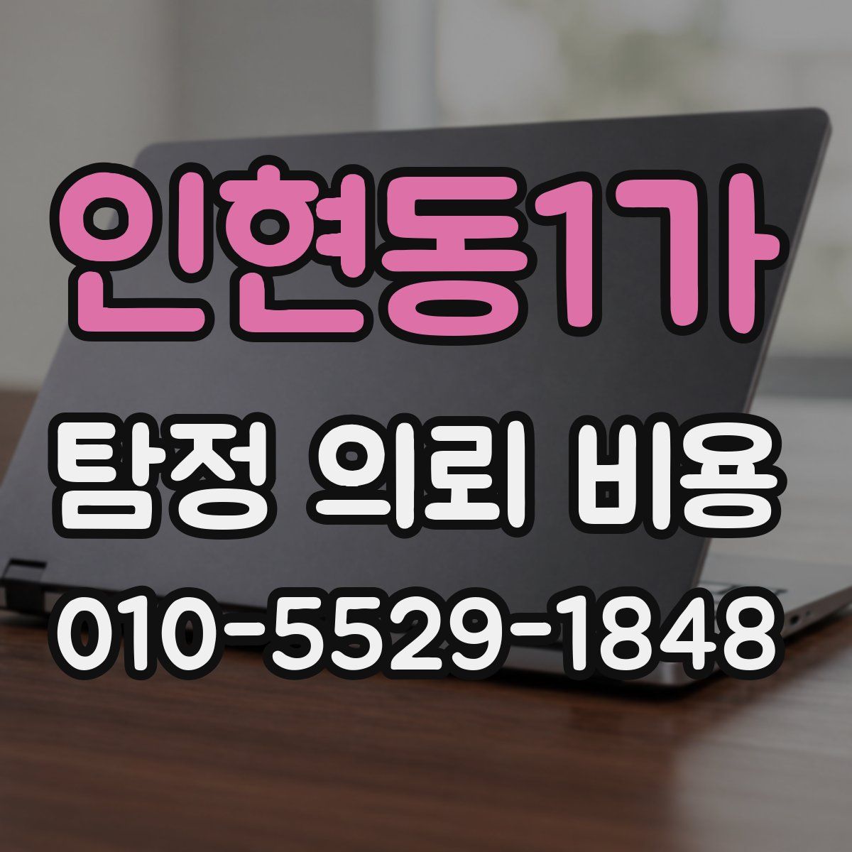 인현동1가 탐정 의뢰 비용