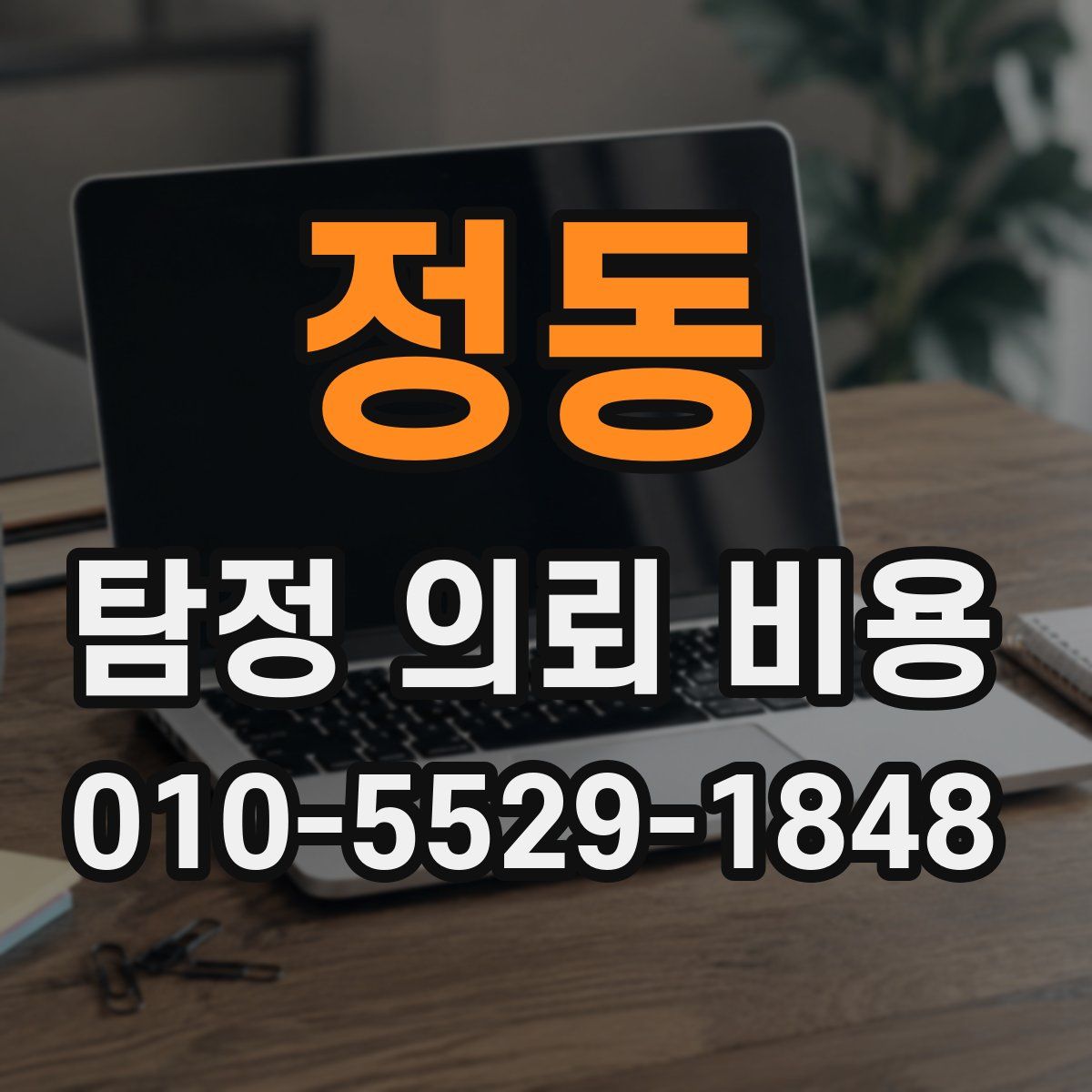 정동 탐정 의뢰 비용