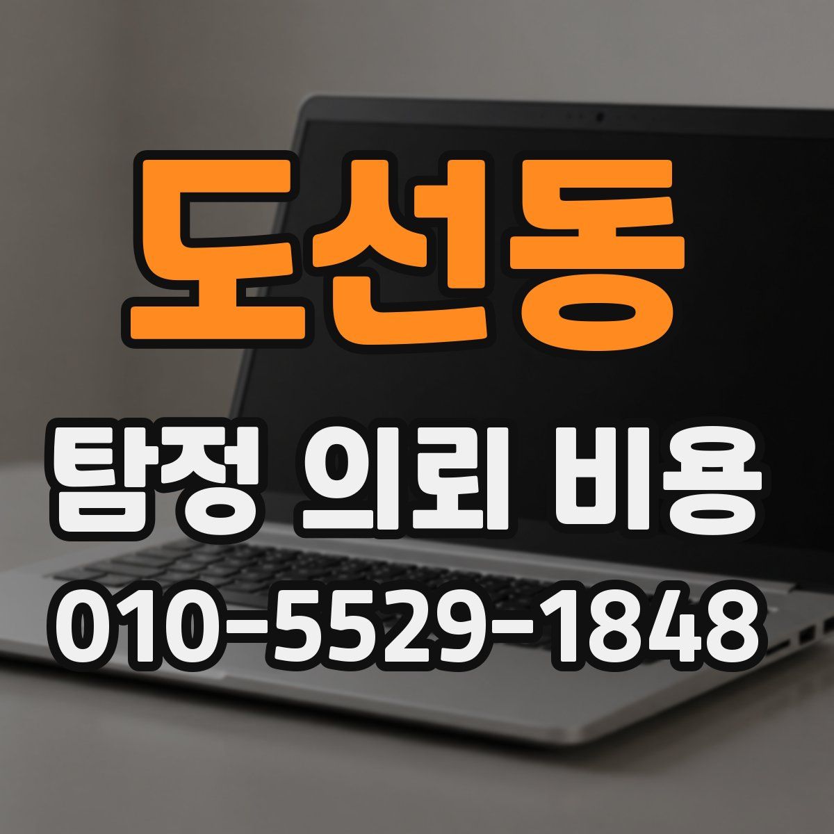 도선동 탐정 의뢰 비용