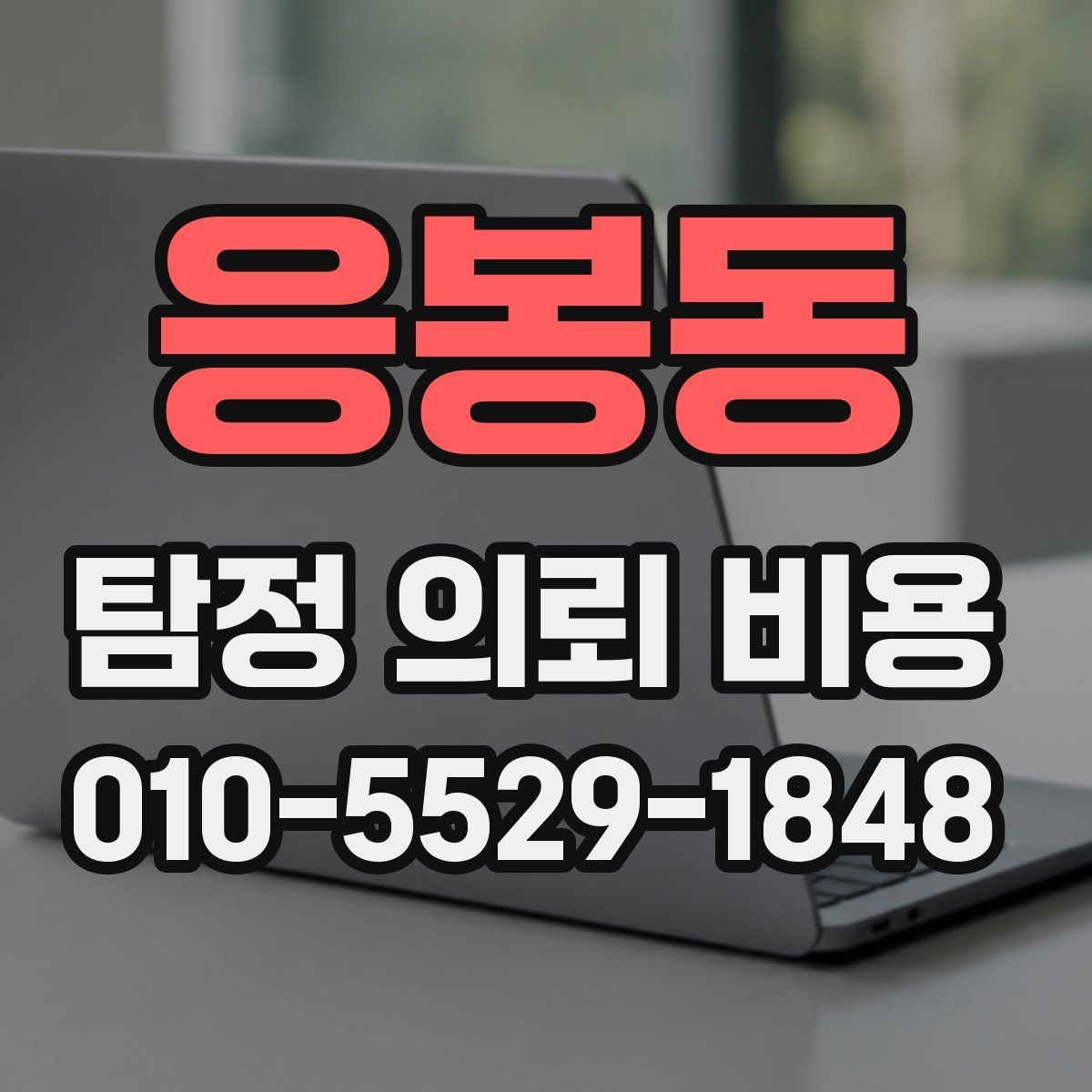 응봉동 탐정 의뢰 비용