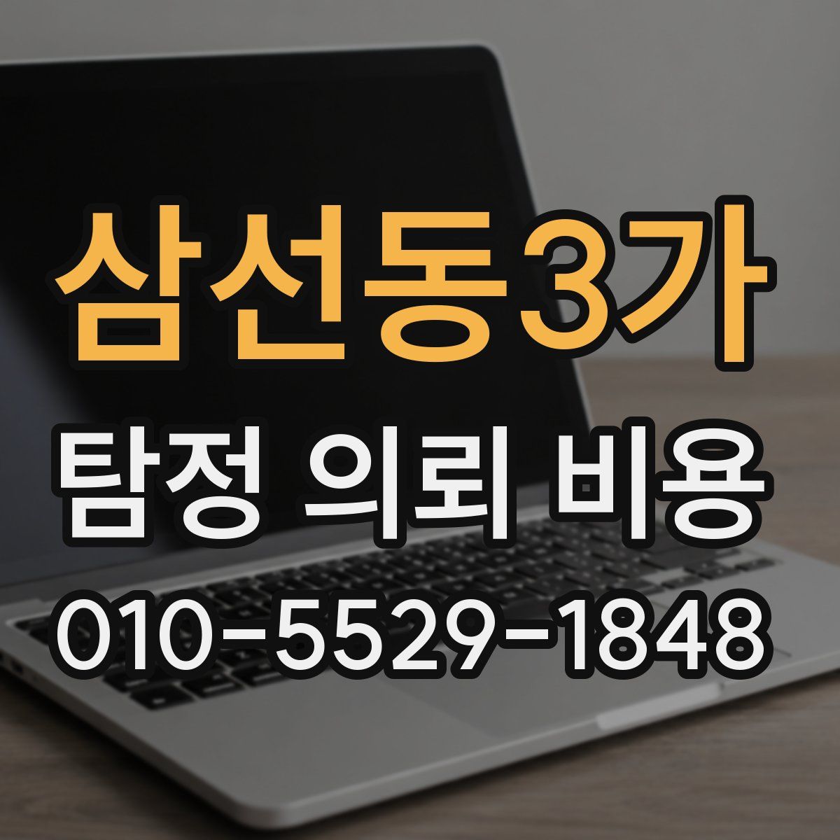 삼선동3가 탐정 의뢰 비용