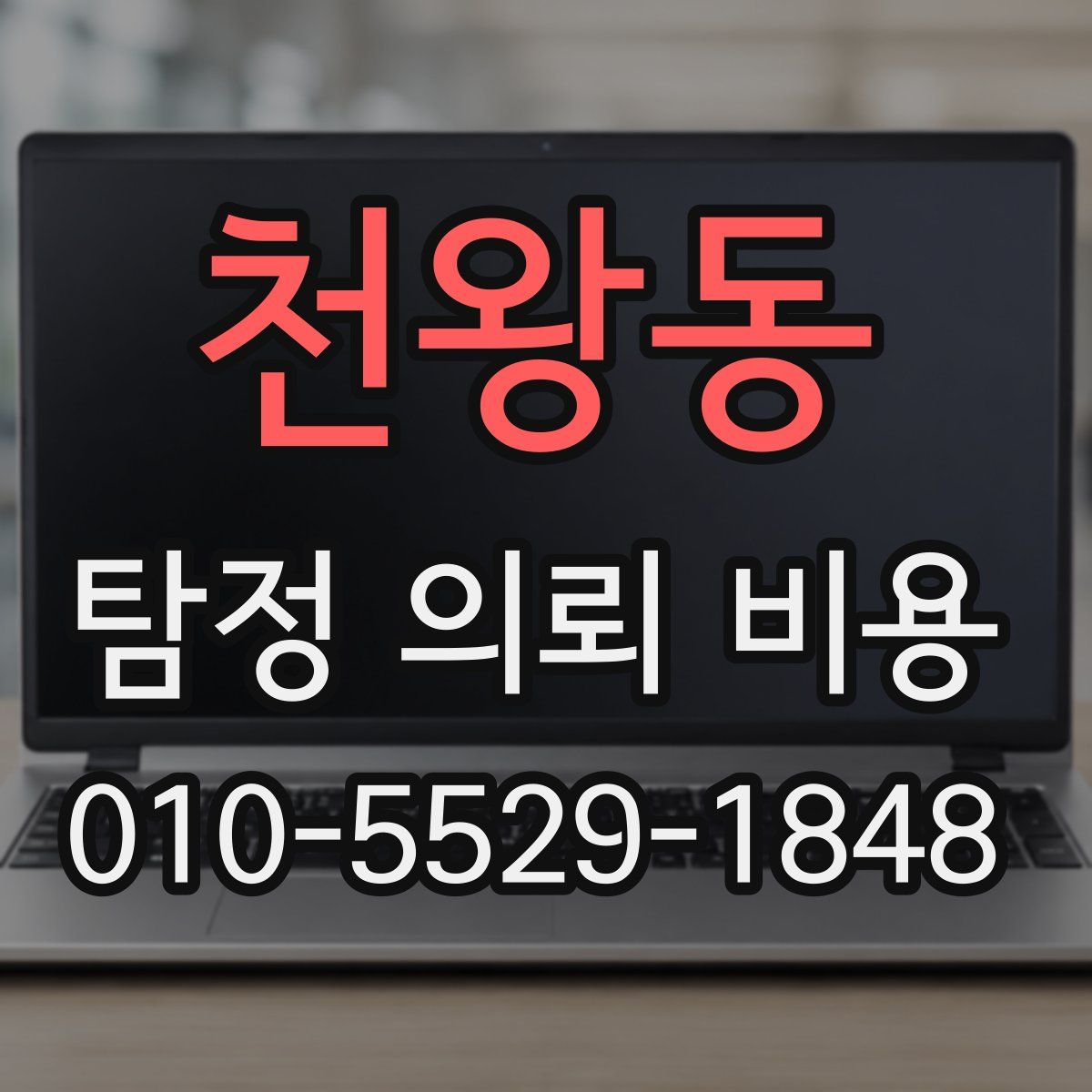 천왕동 탐정 의뢰 비용