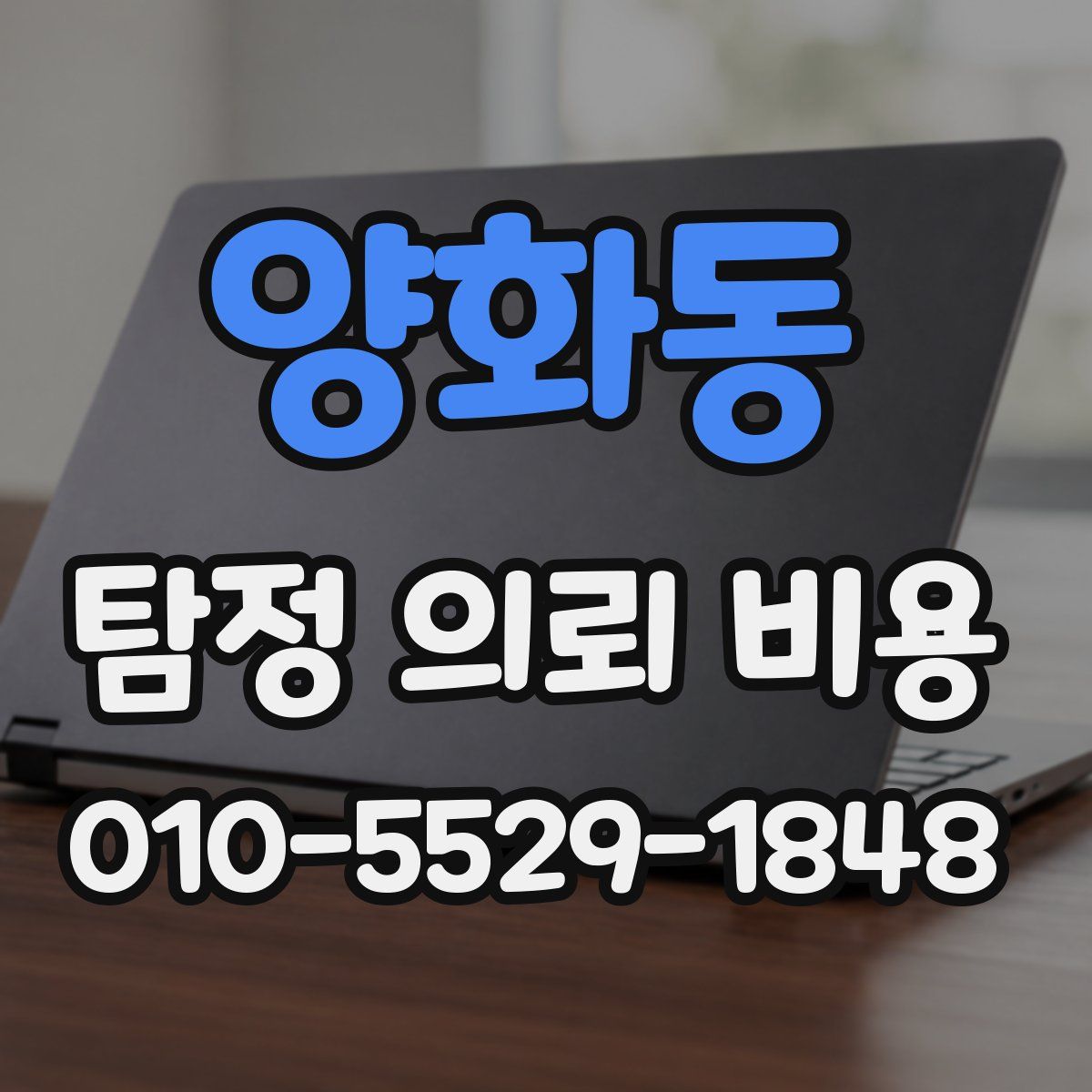 양화동 탐정 의뢰 비용
