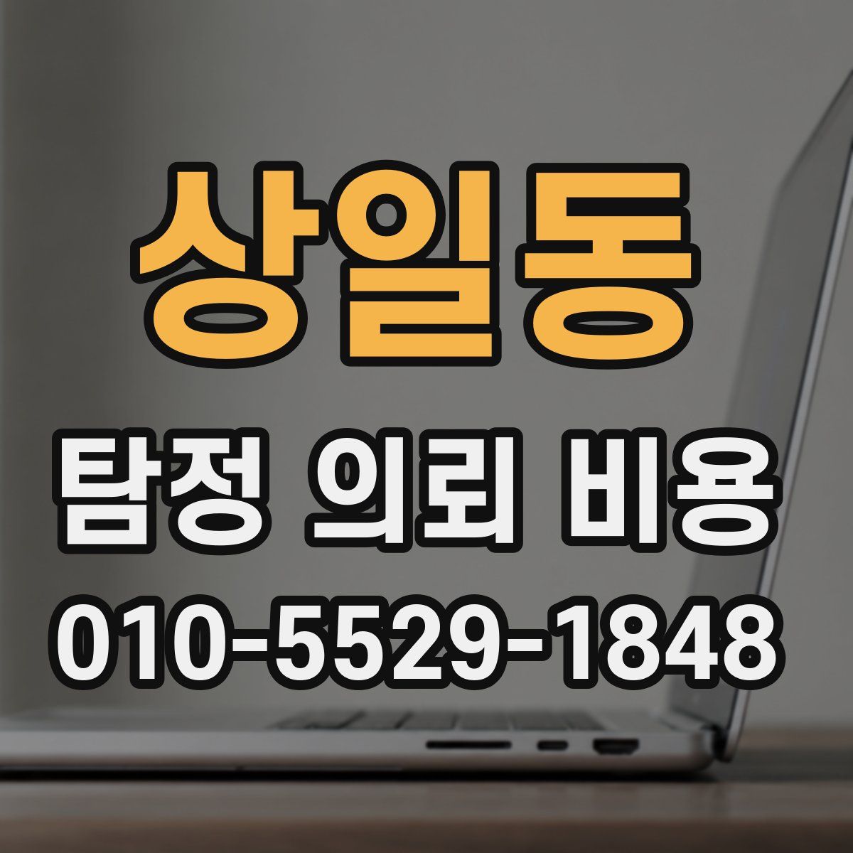 상일동 탐정 의뢰 비용