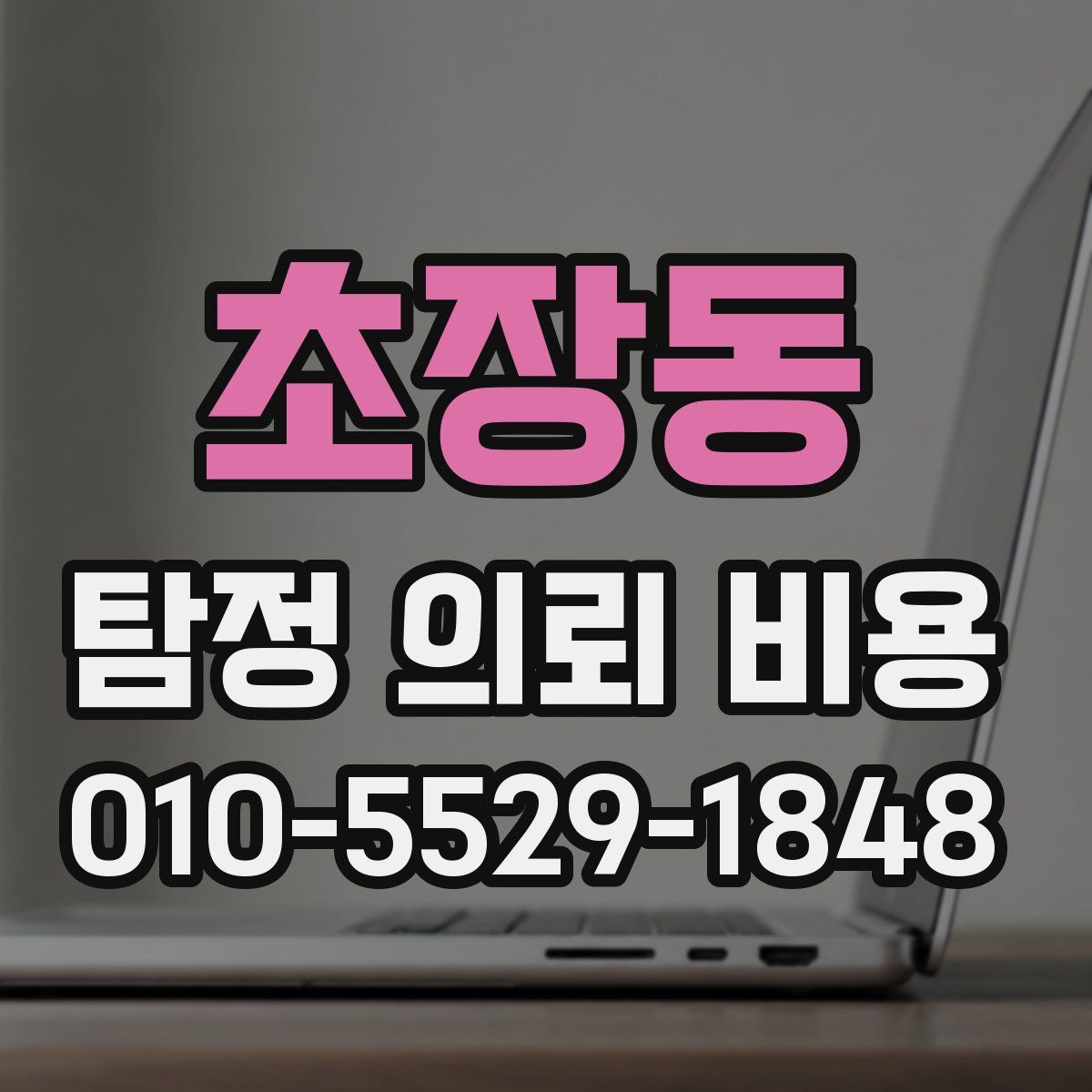 초장동 탐정 의뢰 비용