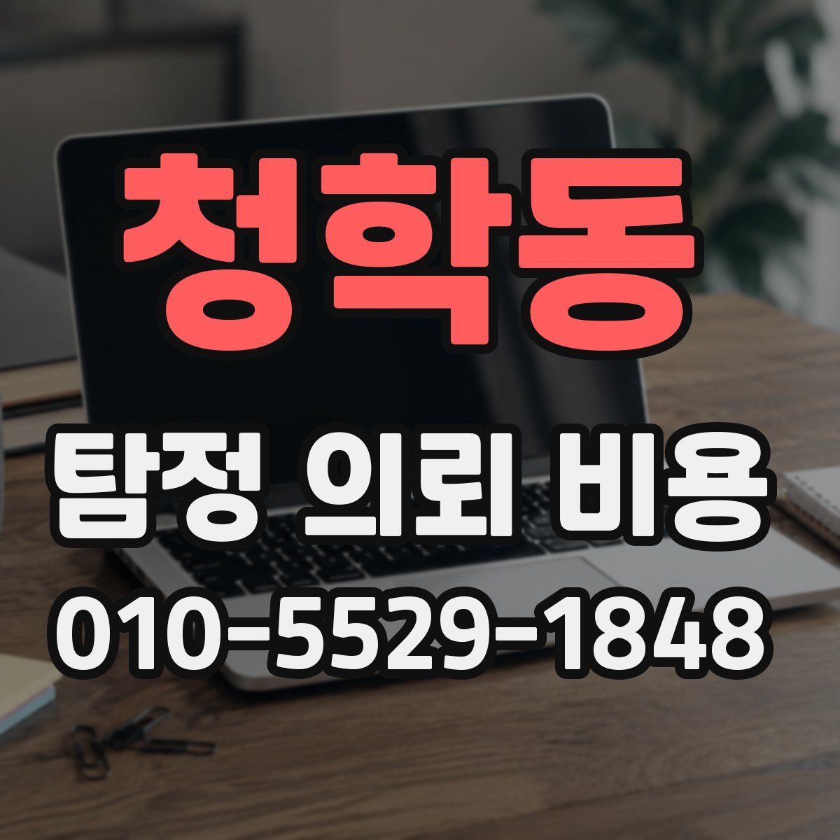청학동 탐정 의뢰 비용