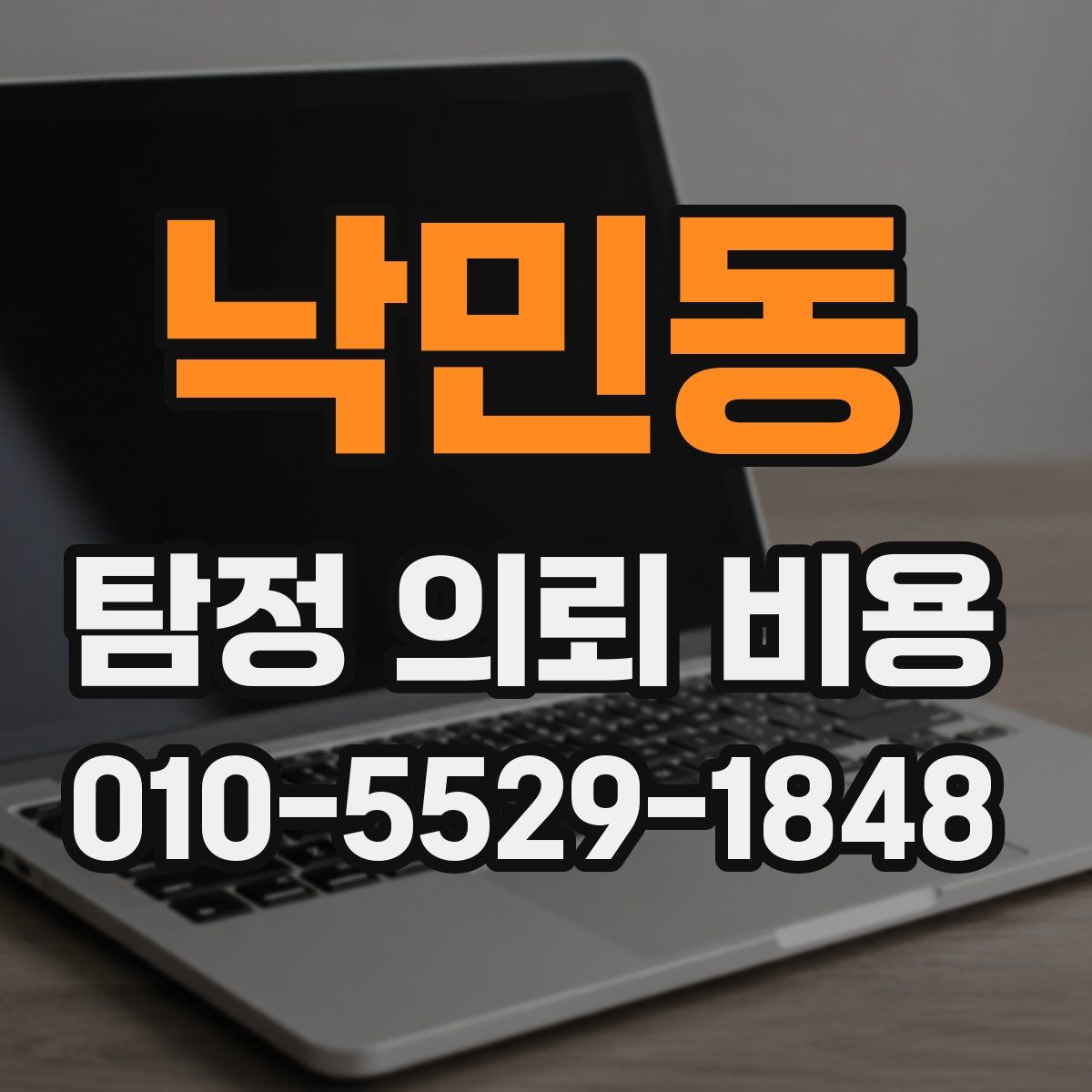 낙민동 탐정 의뢰 비용