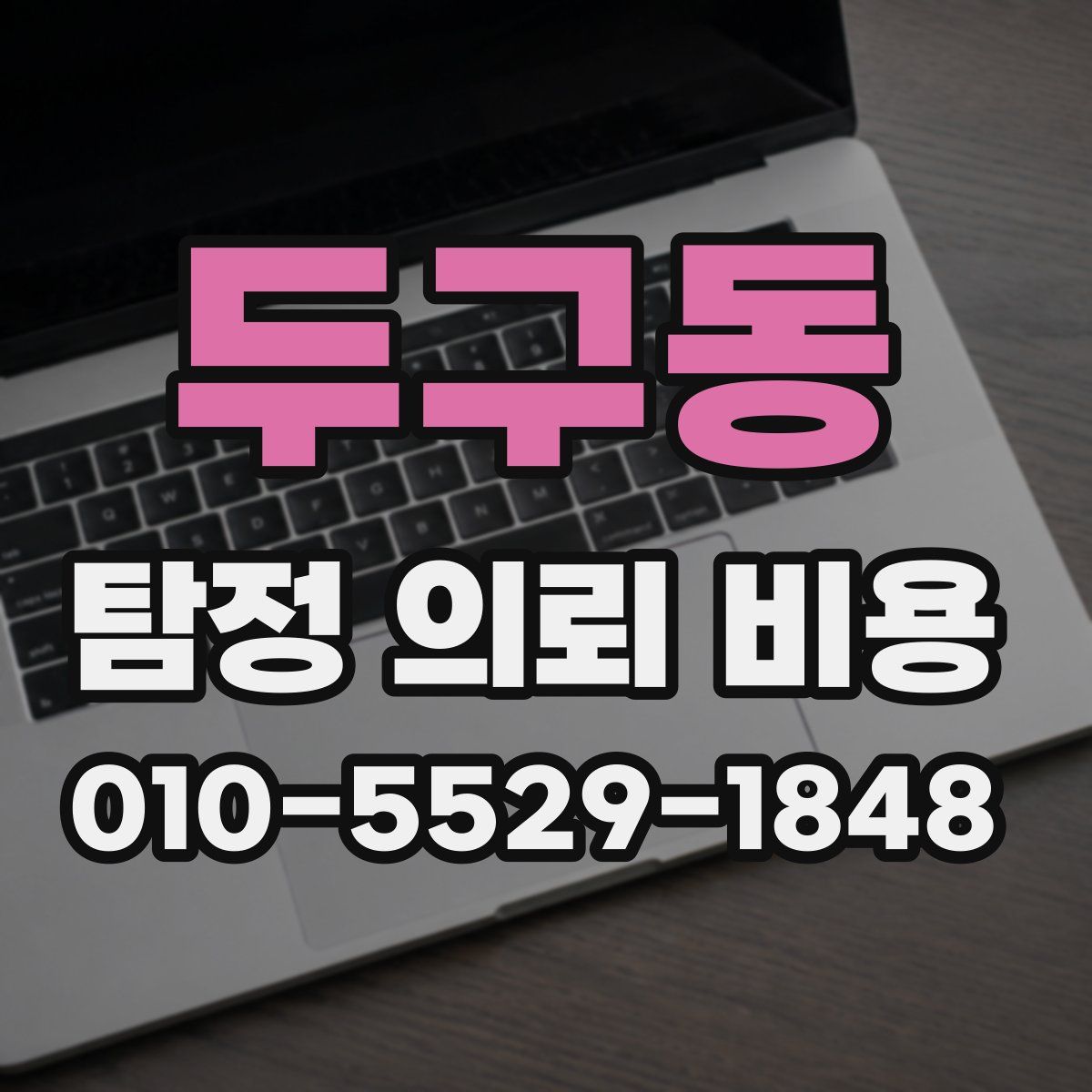 두구동 탐정 의뢰 비용