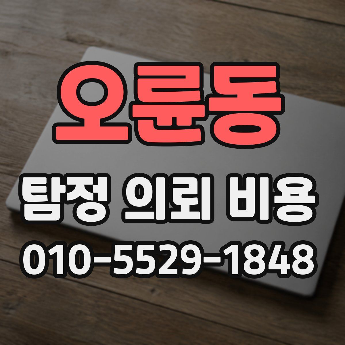 오륜동 탐정 의뢰 비용
