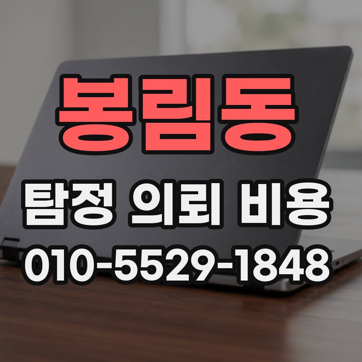 봉림동 탐정 의뢰 비용