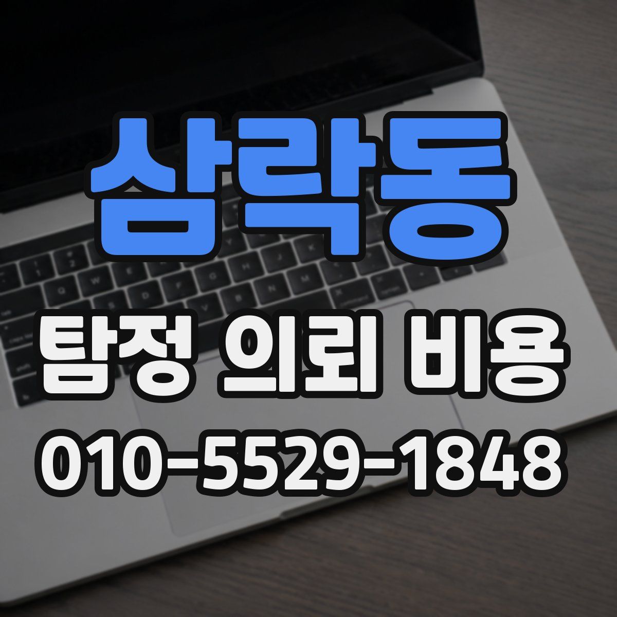 삼락동 탐정 의뢰 비용