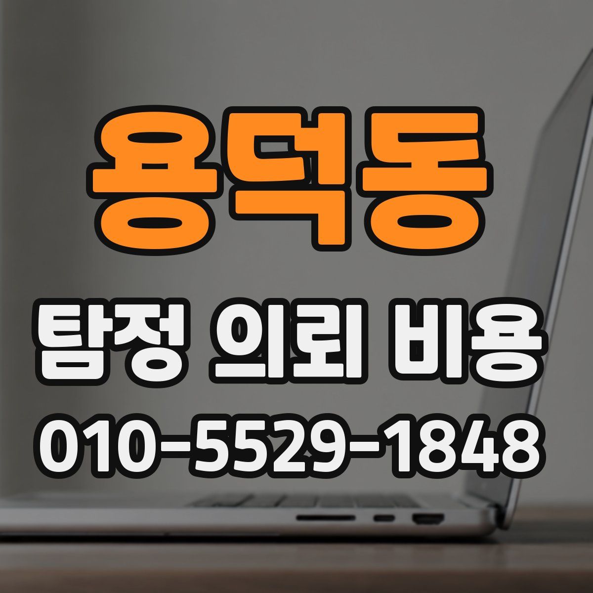 용덕동 탐정 의뢰 비용