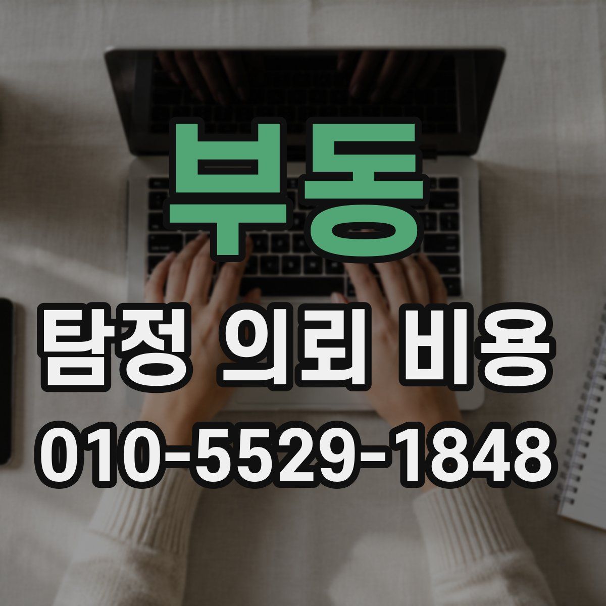 부동 탐정 의뢰 비용