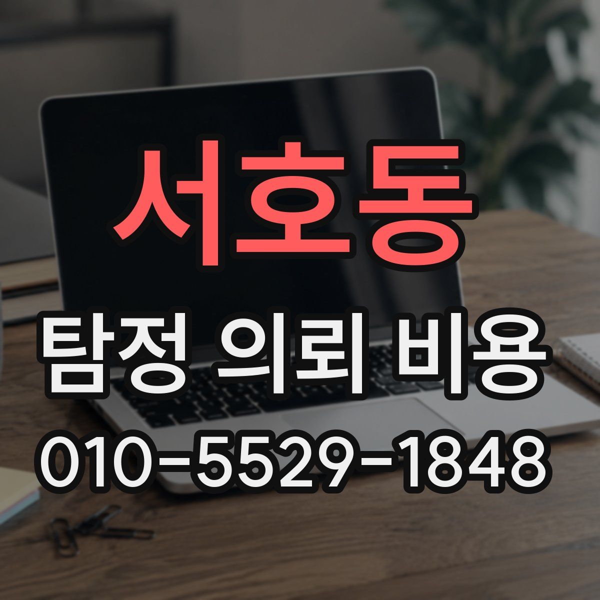 서호동 탐정 의뢰 비용