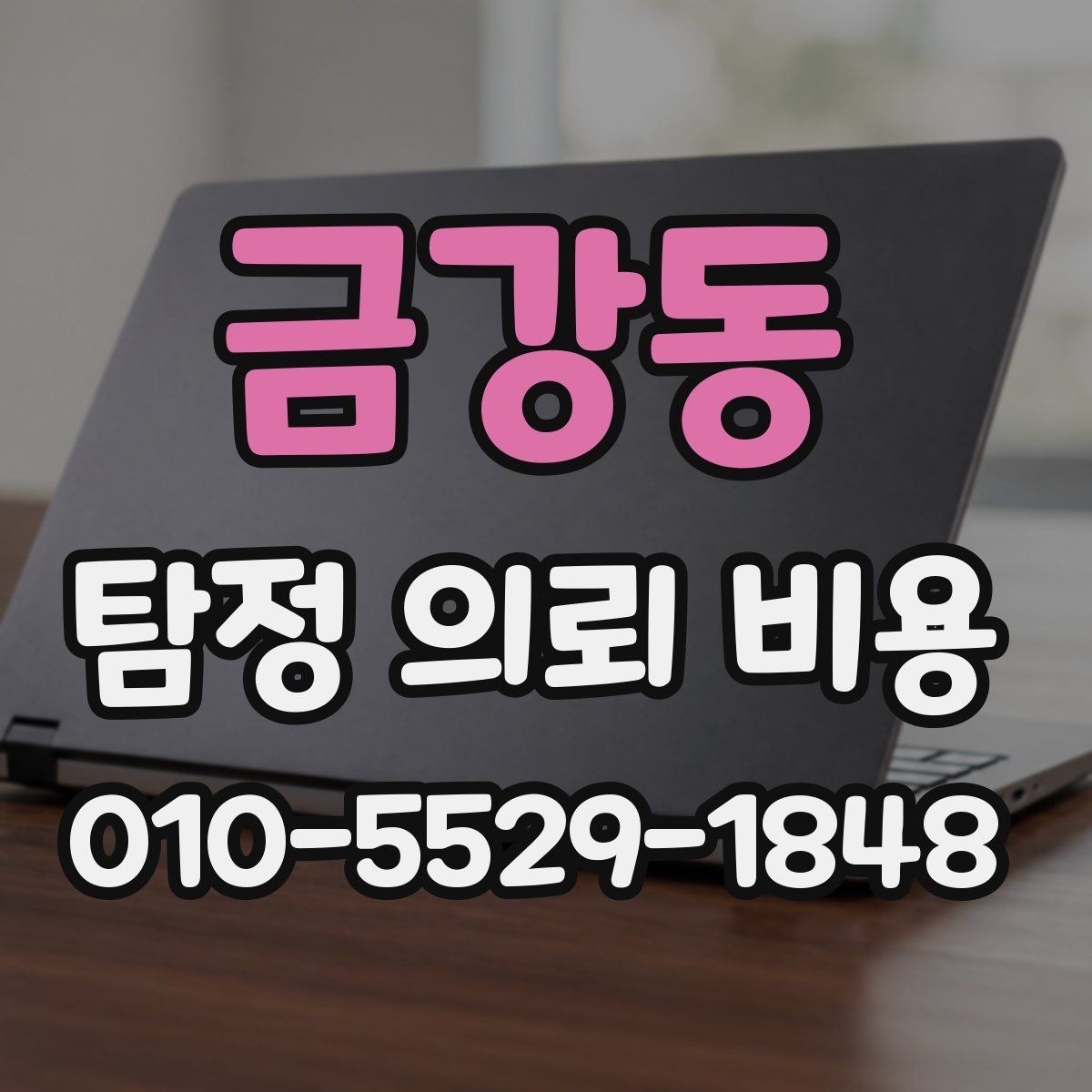 금강동 탐정 의뢰 비용 안내문에서 확인할 핵심 사항