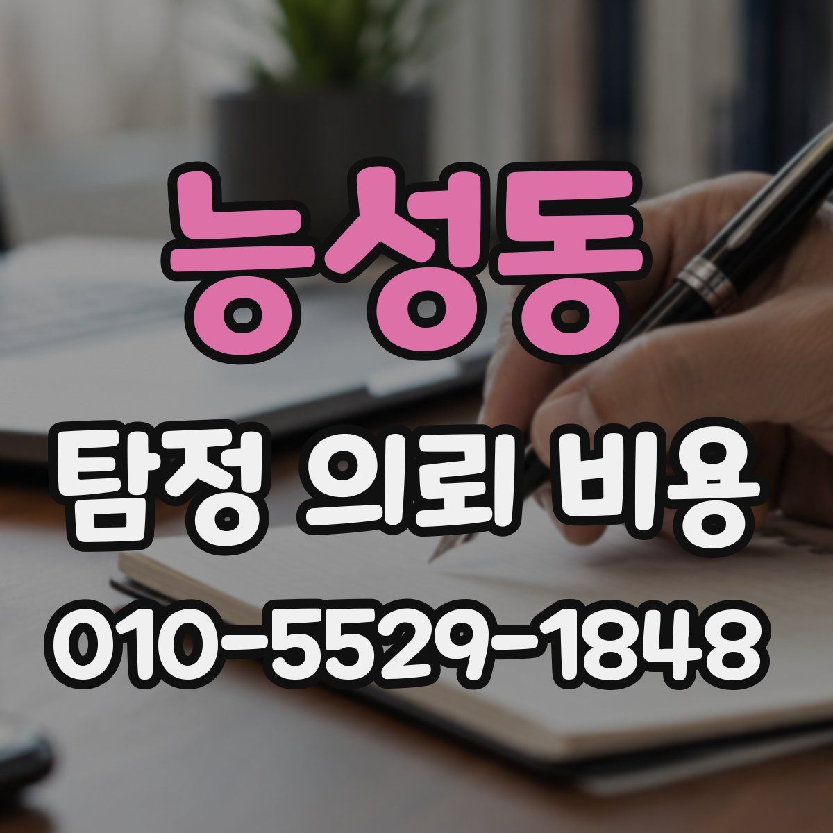 능성동 탐정 의뢰 비용