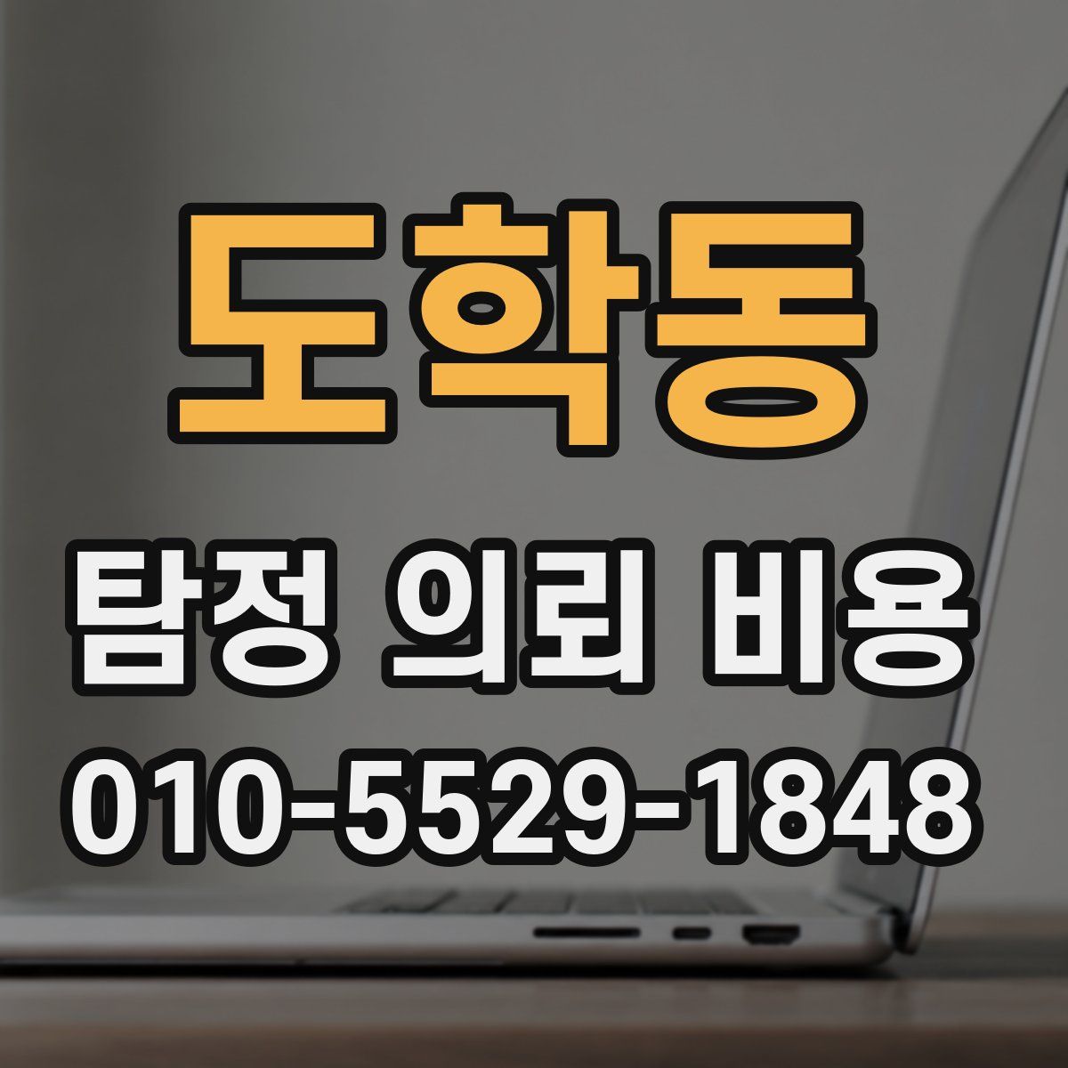 도학동 탐정 의뢰 비용