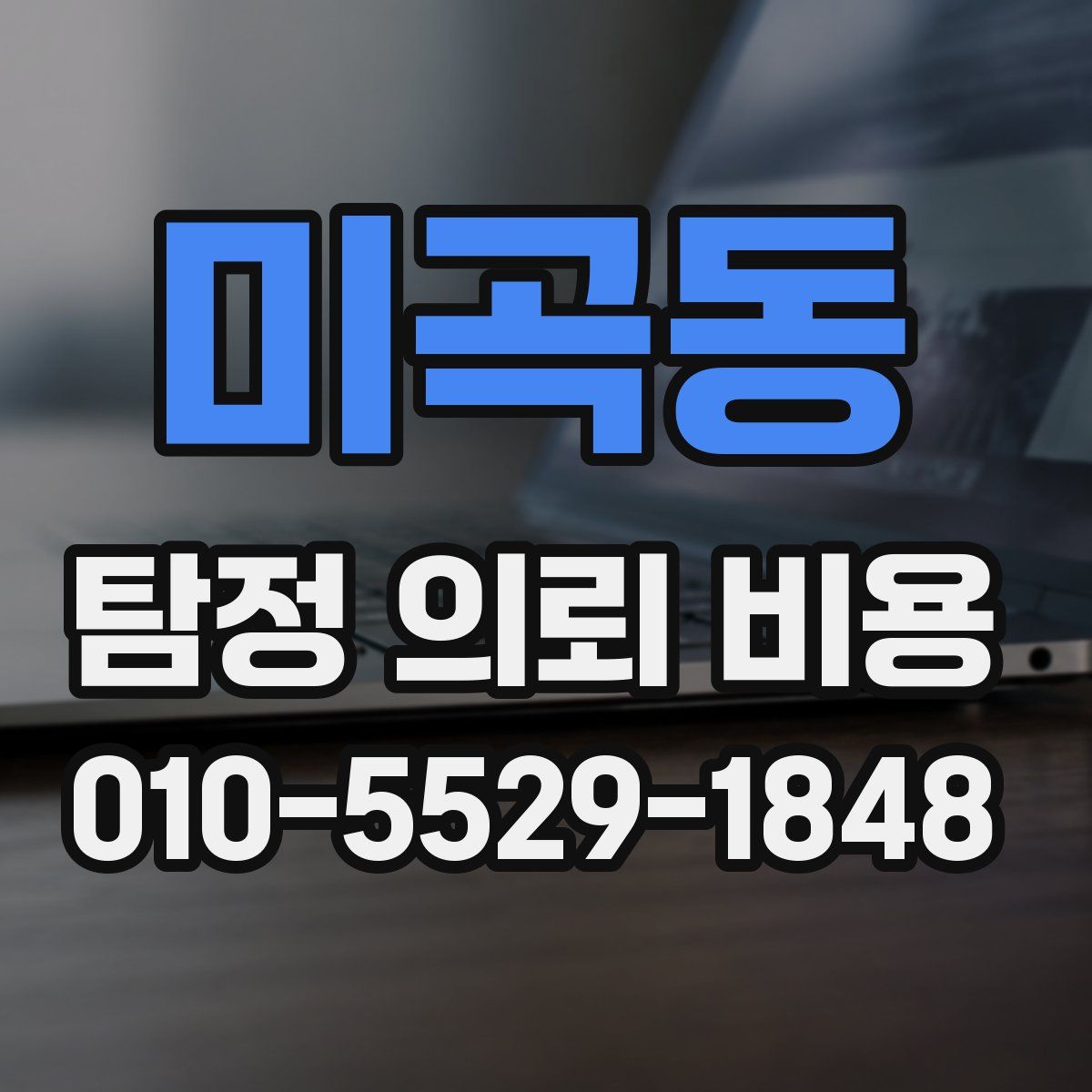 미곡동 탐정 의뢰 비용