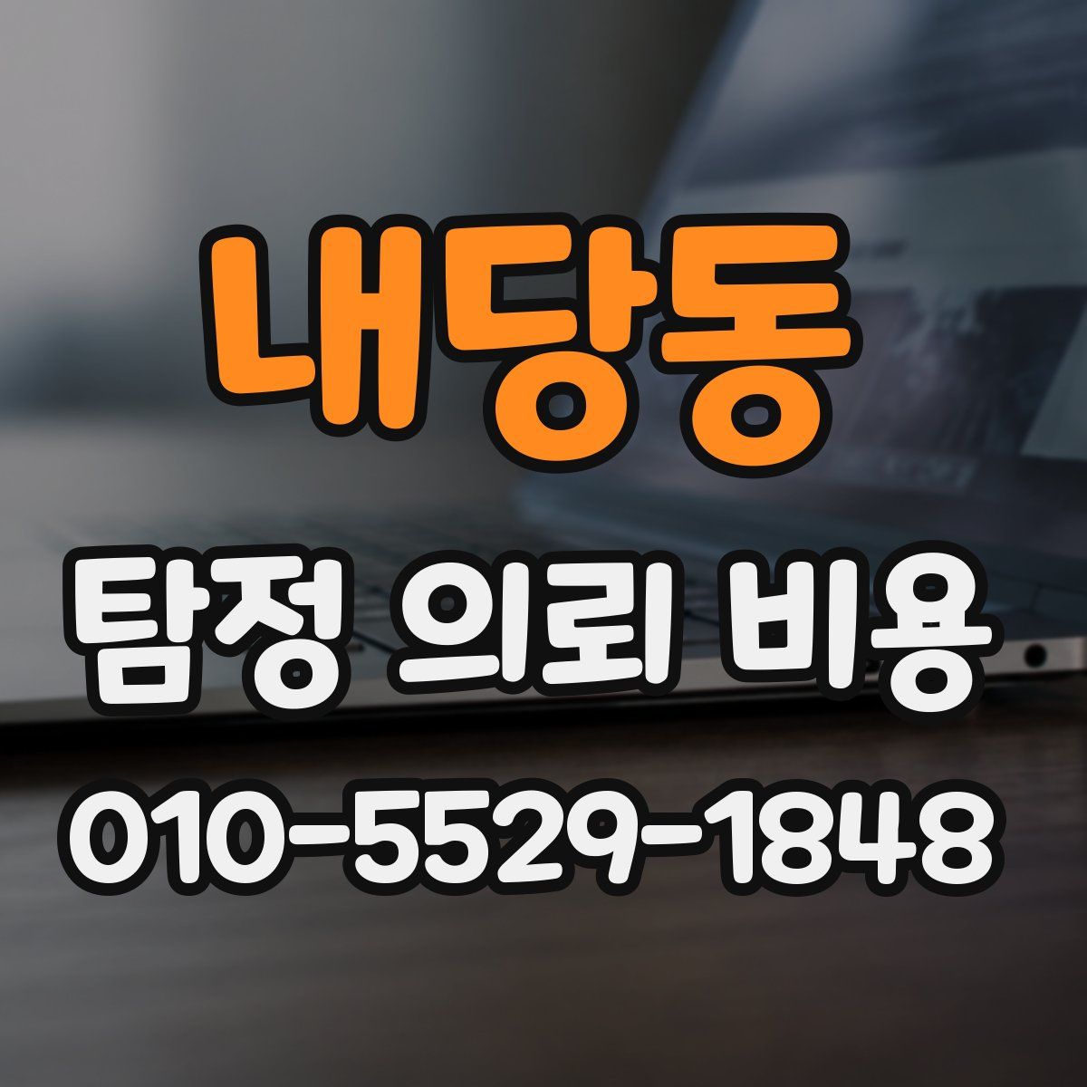 내당동 탐정 의뢰 비용