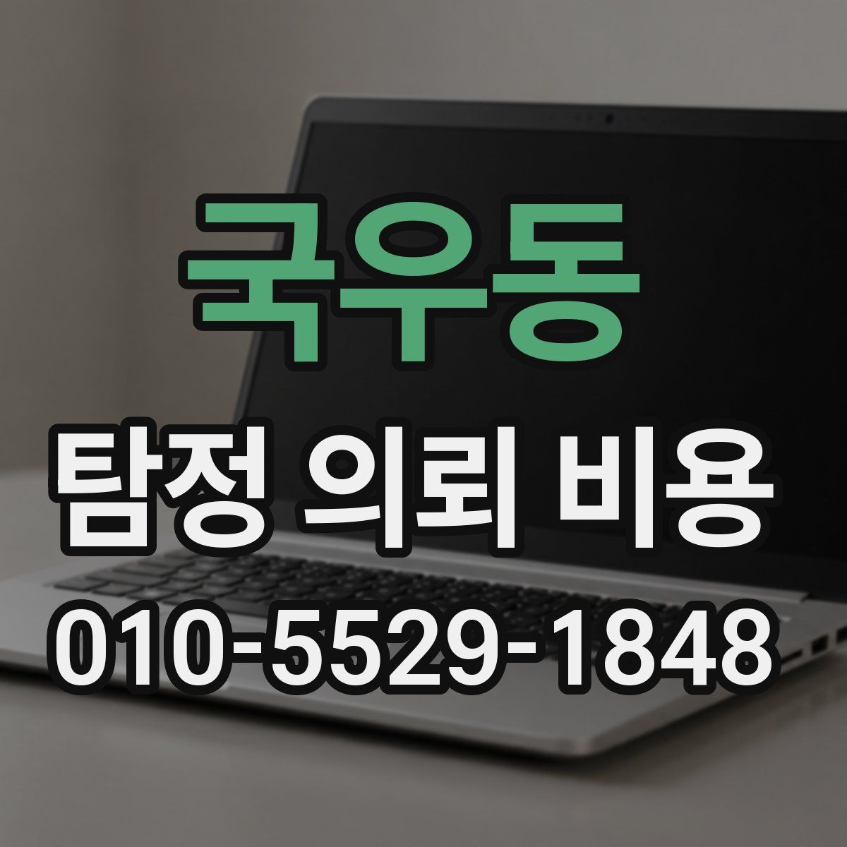 국우동 탐정 의뢰 비용