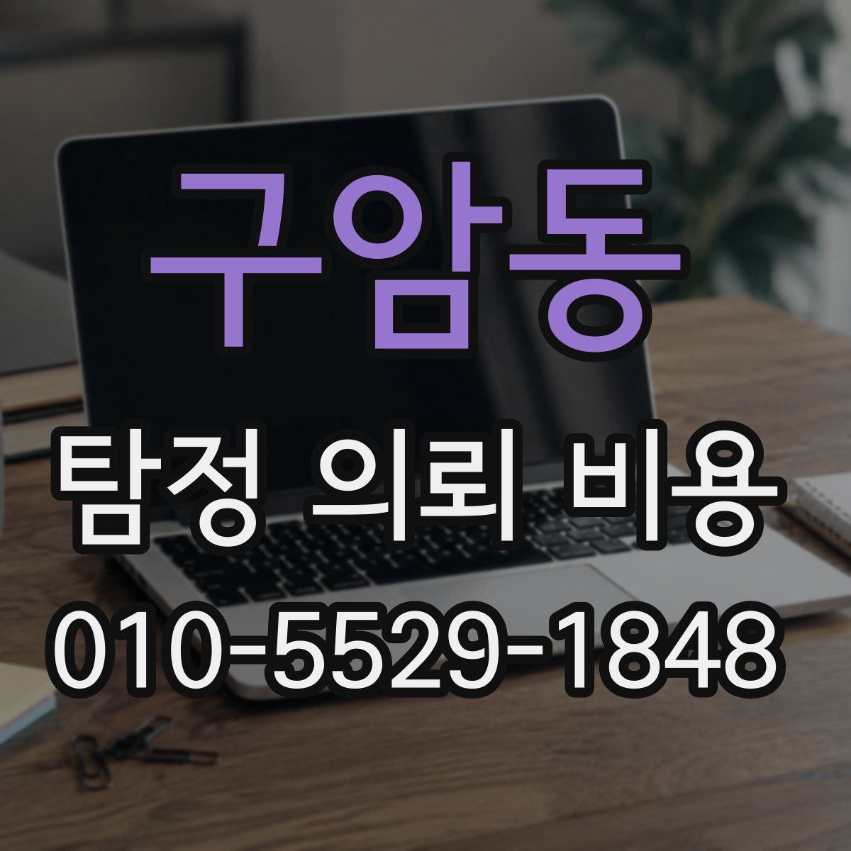 구암동 탐정 의뢰 비용
