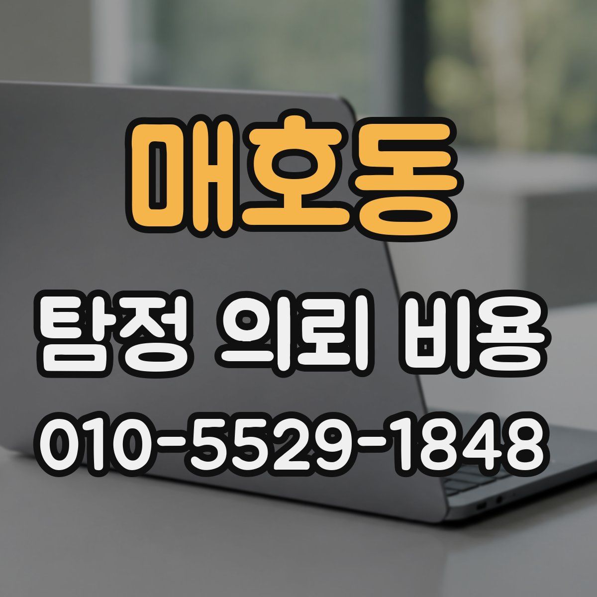 매호동 탐정 의뢰 비용