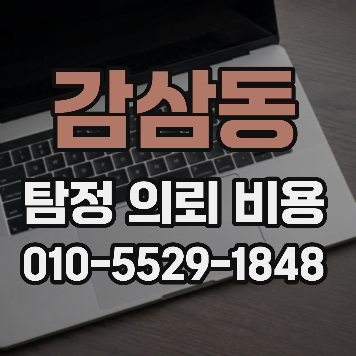 감삼동 탐정 의뢰 비용