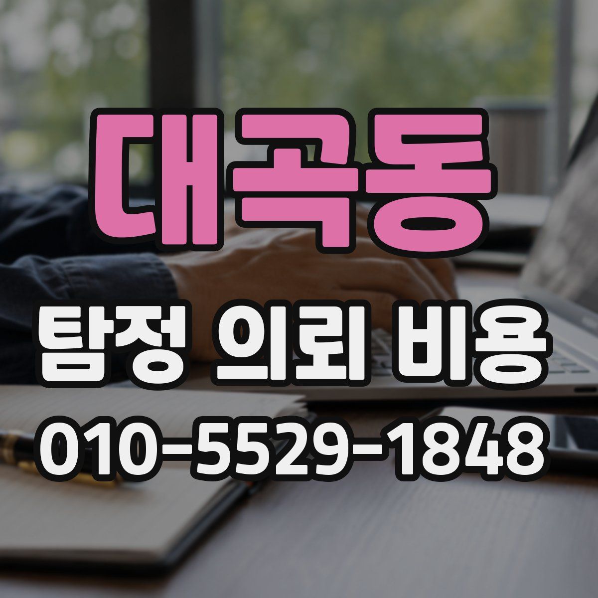 대곡동 탐정 의뢰 비용