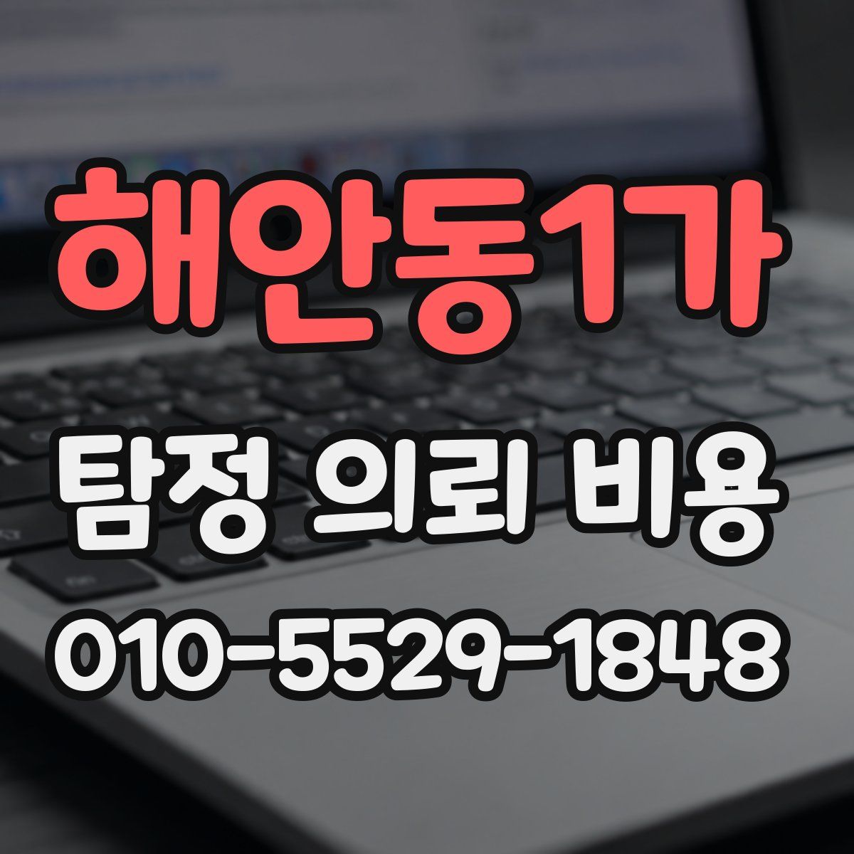 해안동1가 탐정 의뢰 비용