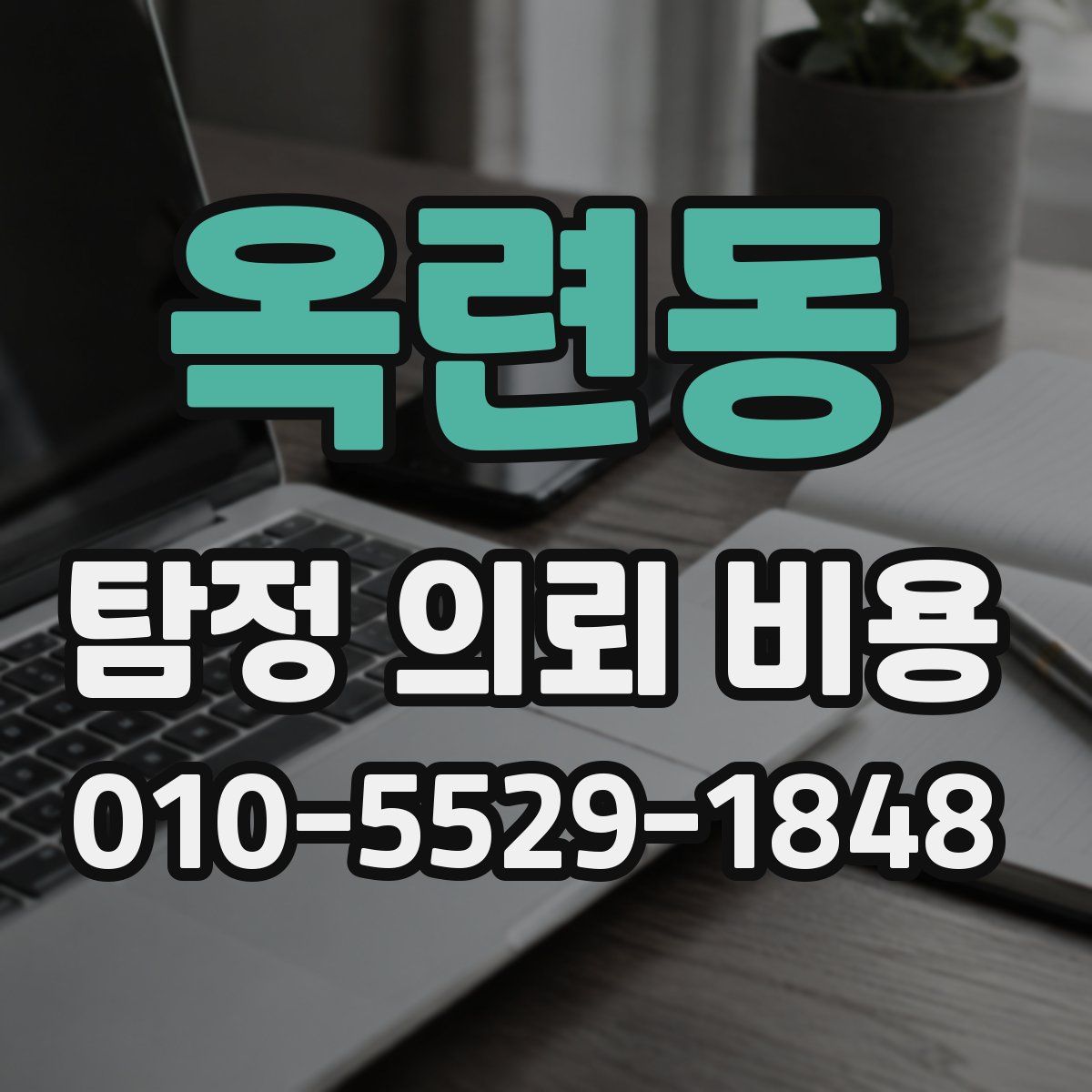 옥련동 탐정 의뢰 비용