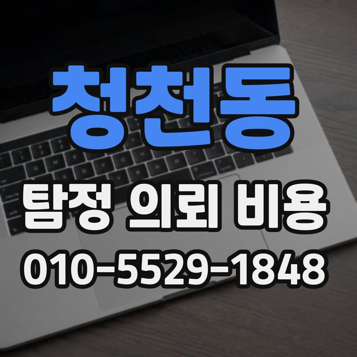청천동 탐정 의뢰 비용