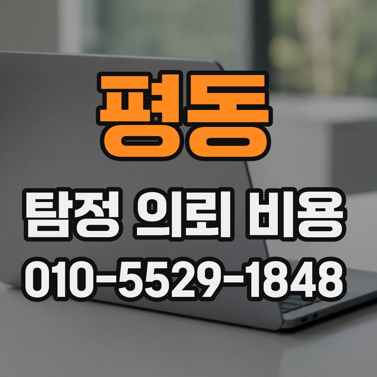 평동 탐정 의뢰 비용