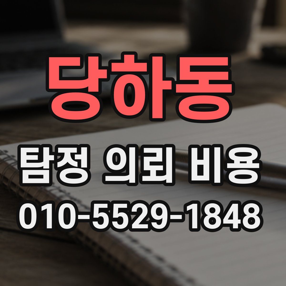 당하동 탐정 의뢰 비용