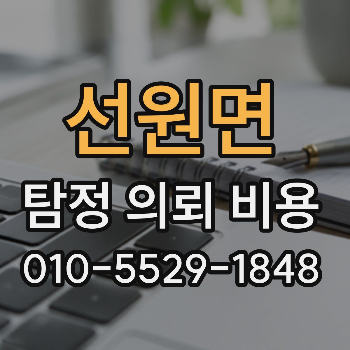 선원면 탐정 의뢰 비용