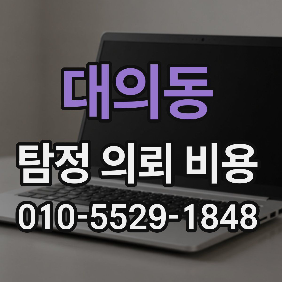 대의동 탐정 의뢰 비용