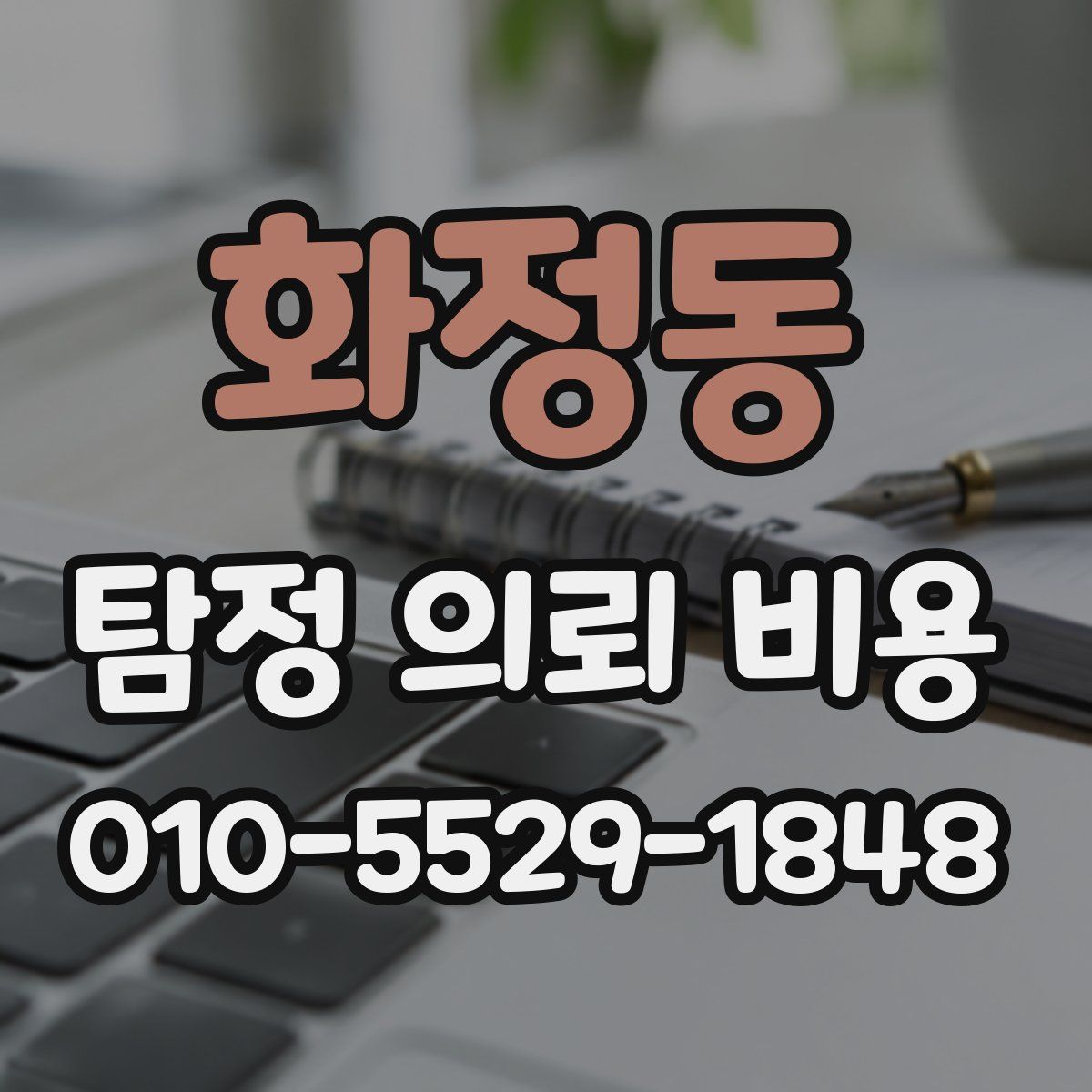 화정동 탐정 의뢰 비용