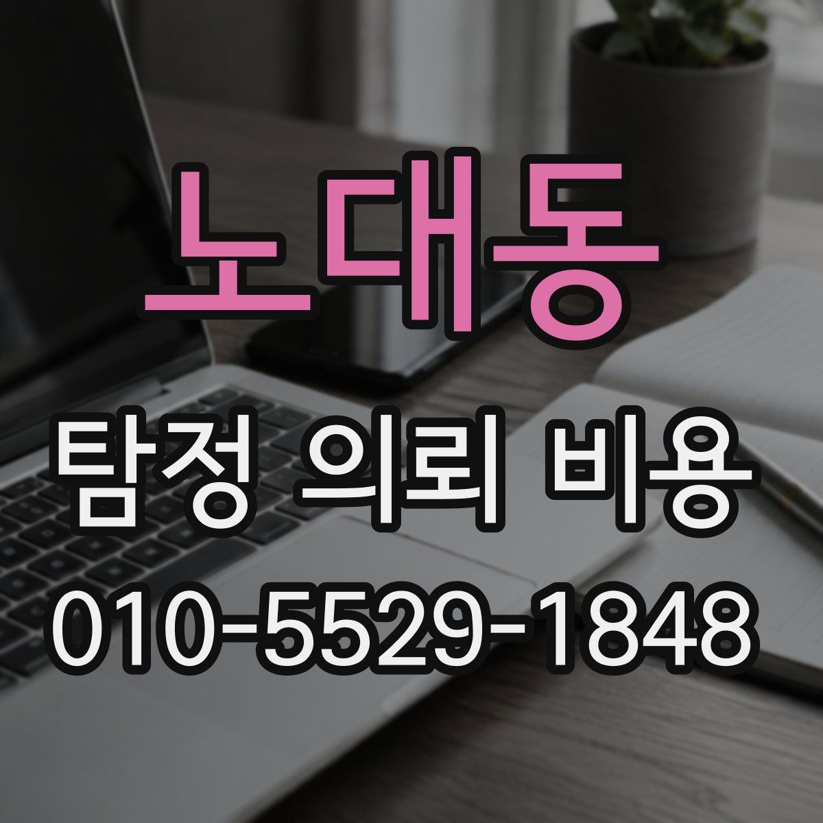 노대동 탐정 의뢰 비용
